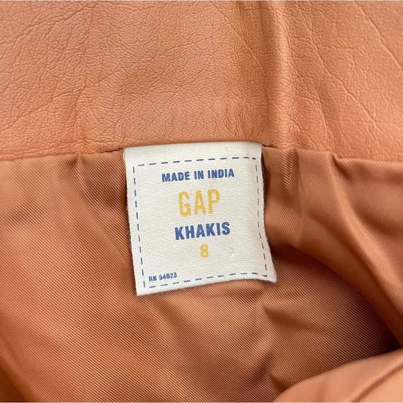 Vintage GAP Leather Skirt - Picture 8 of 9